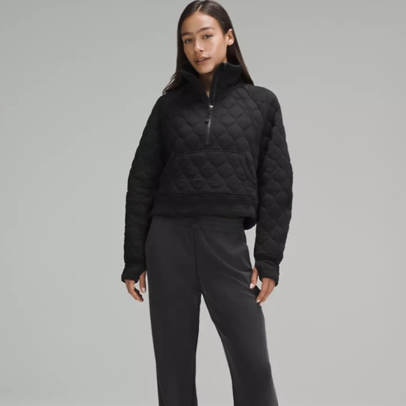 Lululemon | Scuba Oversized Quilted Half Zip - Picture 2 of 4